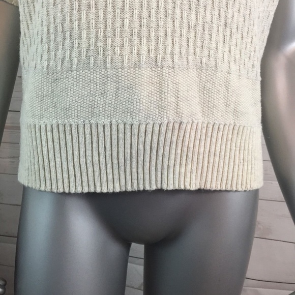 Sonoma Petite PM Pale Ecru Sweater NWT $36 Beautiful Te - Picture 4 of 7